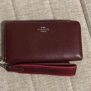 Coach Burgundy  Wallet